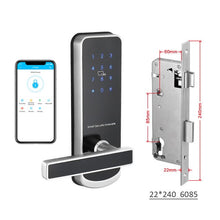 Load image into Gallery viewer, Electronic Door Lock Smart Bluetooth Digital APP Keypad Code Keyless Door Lock Password Electric Lock