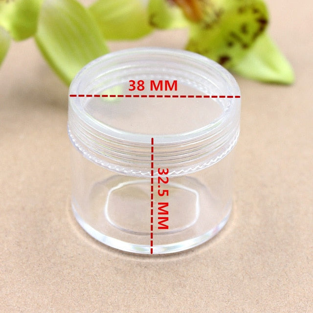 3/Sizes optional Storage Bottles And Jars New Container Tins Home DIY Accessories Fit Loose Beads  Electronic storage